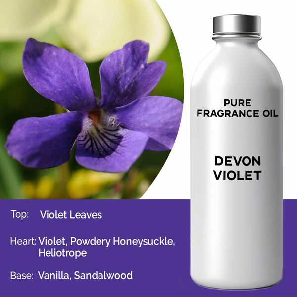 Devon Violet Pure Fragrance Oil - 500ml