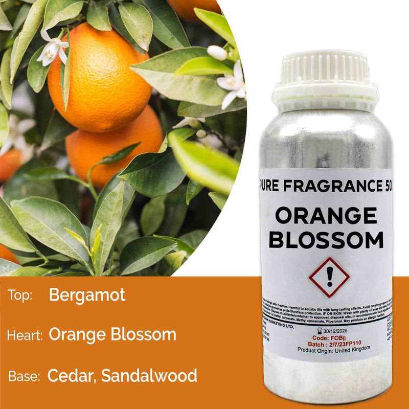 Orange Blossom Pure Fragrance Oil - 500ml