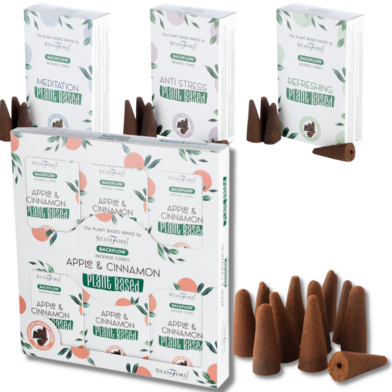 Stamford Premium Plant Based Incense Sticks & Cones & Fragrance Oils Starter Set