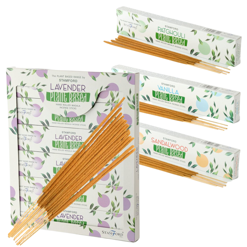 Stamford Premium Plant Based Incense Sticks & Cones & Fragrance Oils Starter Set