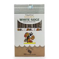 30g Golden White Sage Smudging Resin Sticks