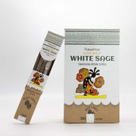 30g Golden White Sage Smudging Resin Sticks