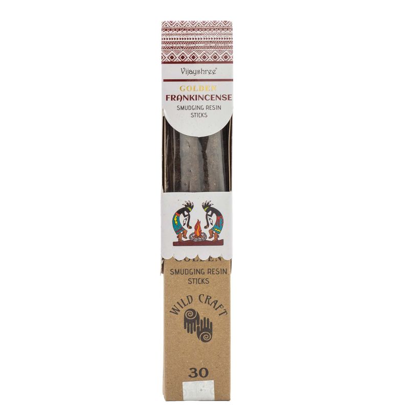 30g Golden Frankincense Smudging Resin Sticks