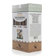 30g Golden Patchouli Smudging Resin Sticks