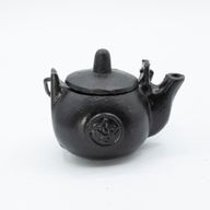 Small Cast Iron Ritual Pot with Pentagon 8x8x10cm