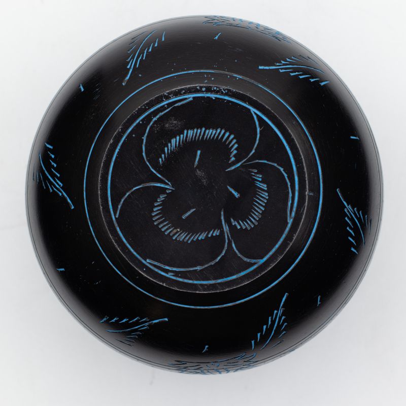 Cauldren Singing Bowl - Magic Mushroom - Blue (15cm)