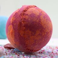Crystal Bath Bomb - Fire - White Label