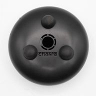 Low Med Happy Drum Black Chakra - 14x7cm
