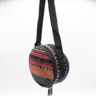 Low Med Happy Drum Black Chakra - 14x7cm