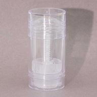 Lrg Clear Deo/Perfume Stick Dispenser - 35gms (7.4x3.6x1.6cm)