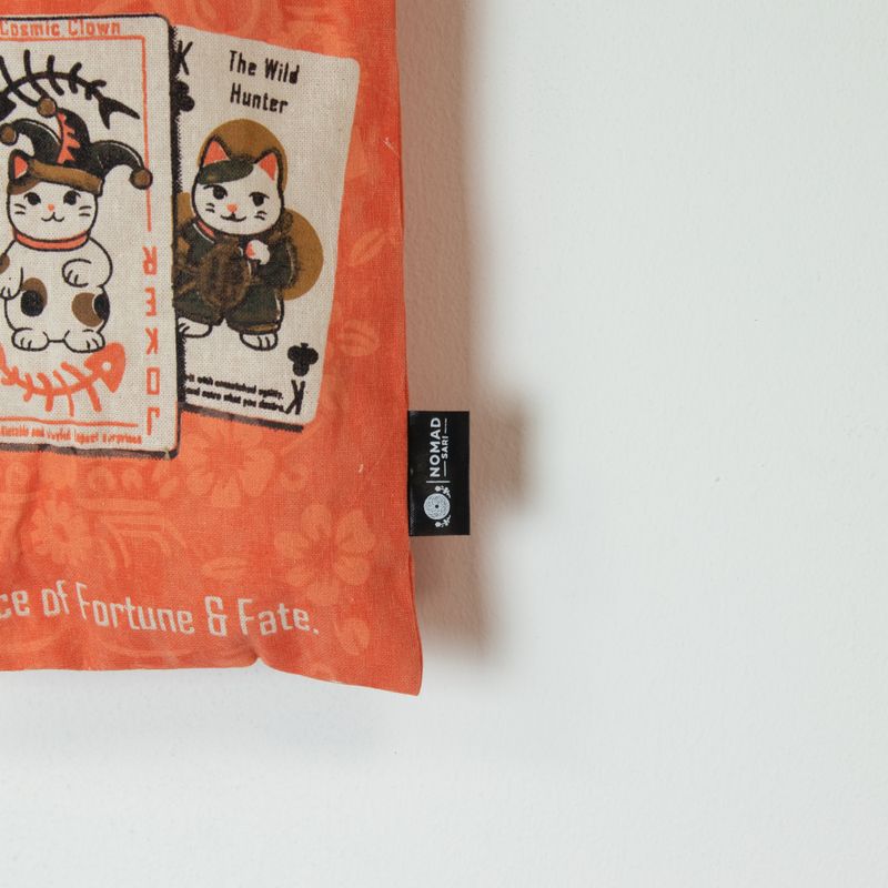 Iconic Mini Gift Tote Bag - Maneki Neko (4 assorted designs) - (25x20cm) - Natural 4oz