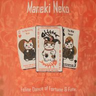 Iconic Mini Gift Tote Bag - Maneki Neko (4 assorted designs) - (25x20cm) - Natural 4oz