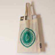 Iconic Mini Gift Tote Bag - Urban Mandala (4 assorted colours) - (25x18cm) - Natural 4oz