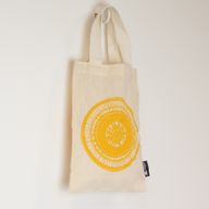 Iconic Mini Gift Tote Bag - Urban Mandala (4 assorted colours) - (25x18cm) - Natural 4oz