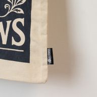 Iconic Toni Tote Bag - Nobody Knows 67 (41x31cm) - Natural 10oz - Inside pocket and zip closure