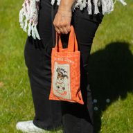 Iconic Mini Gift Tote Bag - Maneki Neko (4 assorted designs) - (25x20cm) - Natural 4oz