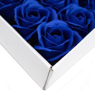 Flower Soap for Craft - Med Rose - Royal Blue