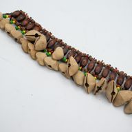 Kenari Shell Ankle Shaker - Rattle Bracelet (20 Shells)