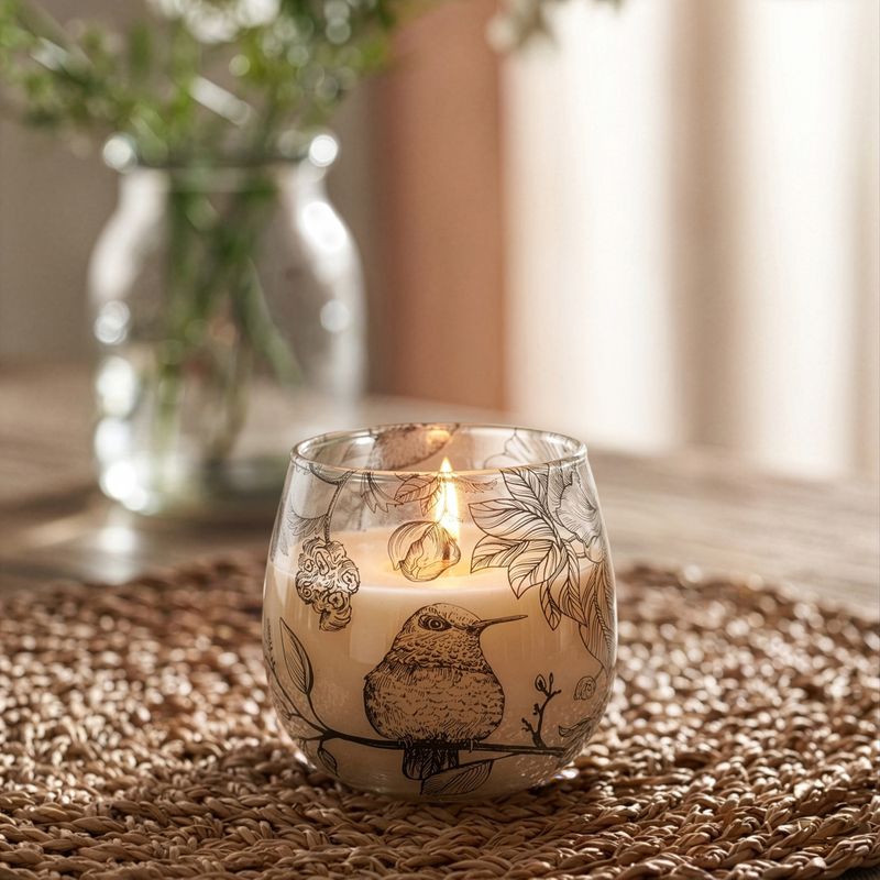 Drawn by Flame - Glass Jar Candles - Small
