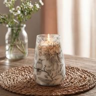 Drawn by Flame - Glass Jar Candles - Tall