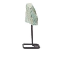 Mineral Specimens on Metal Stand - Amazonite