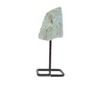Mineral Specimens on Metal Stand - Amazonite