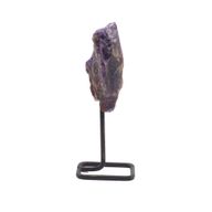 Mineral Specimens on Metal Stand - Ametyst