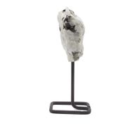 Mineral Specimens on Metal Stand - Rainbow Moonstone