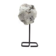 Mineral Specimens on Metal Stand - Rainbow Moonstone