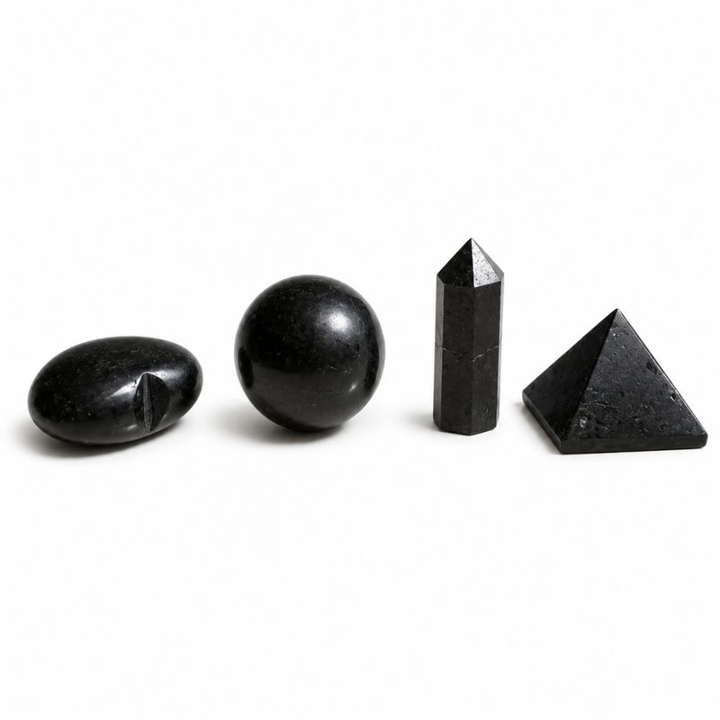 Ready to Retail Assorted Gemstone Shapes - Black Tourmaline