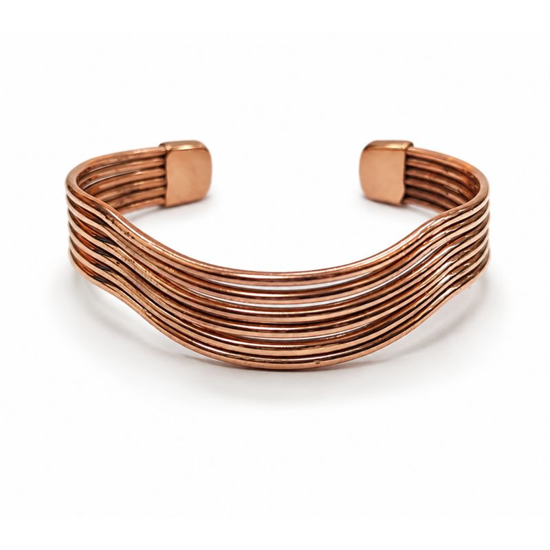 Copper Elemental Waves Bracelets (assorted)