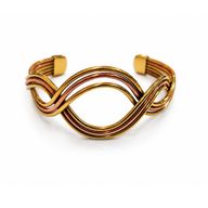 Copper Elemental Waves Bracelets (assorted)