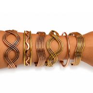 Copper Elemental Waves Bracelets (assorted)