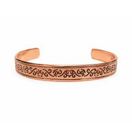 Solid Copper Bracelets Nomad Energy Collection Engravings (assorted)