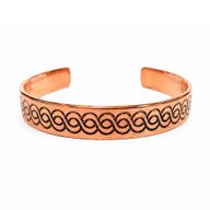 Solid Copper Bracelets Nomad Energy Collection Engravings (assorted)