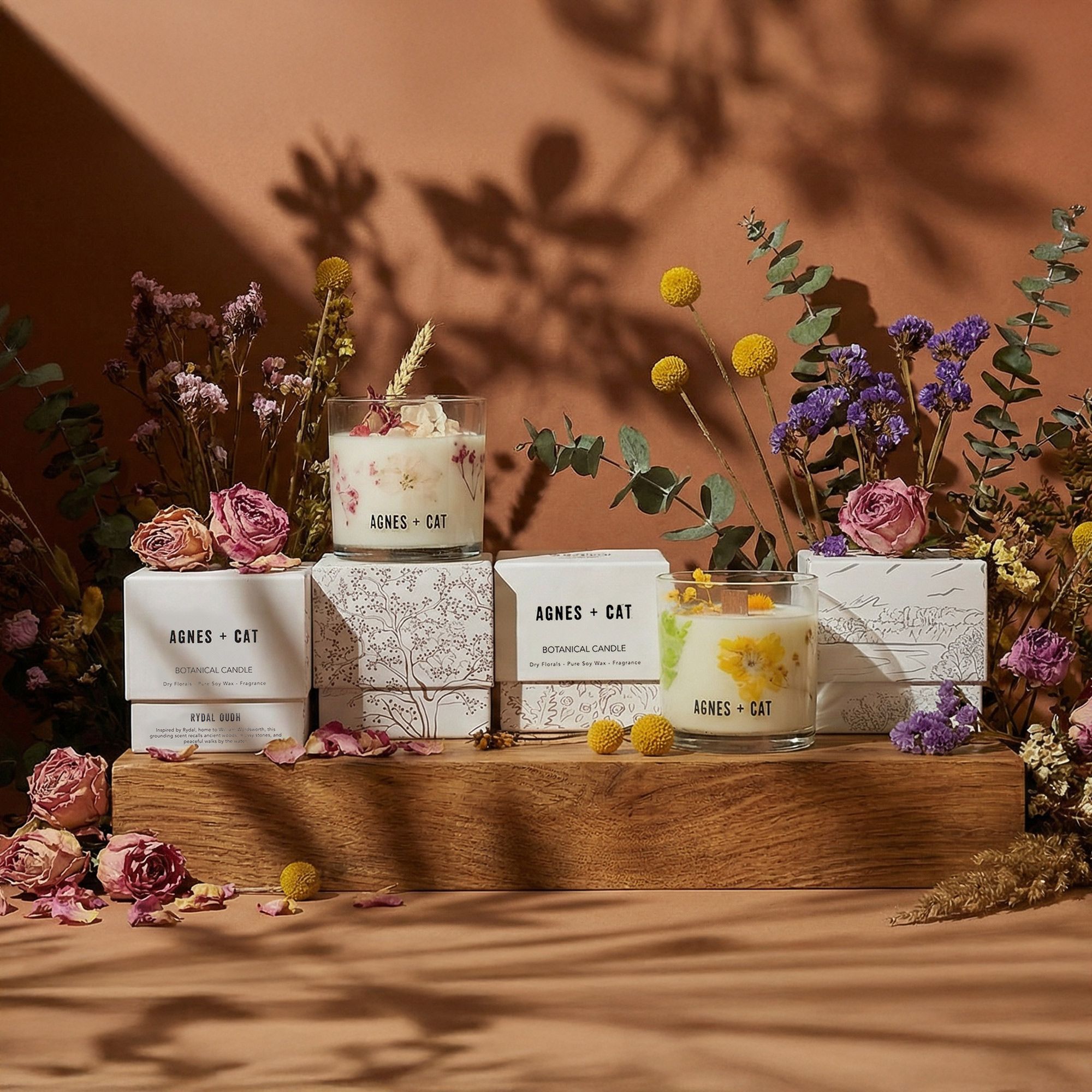 Agnes + Cat Botanical Soy Candles