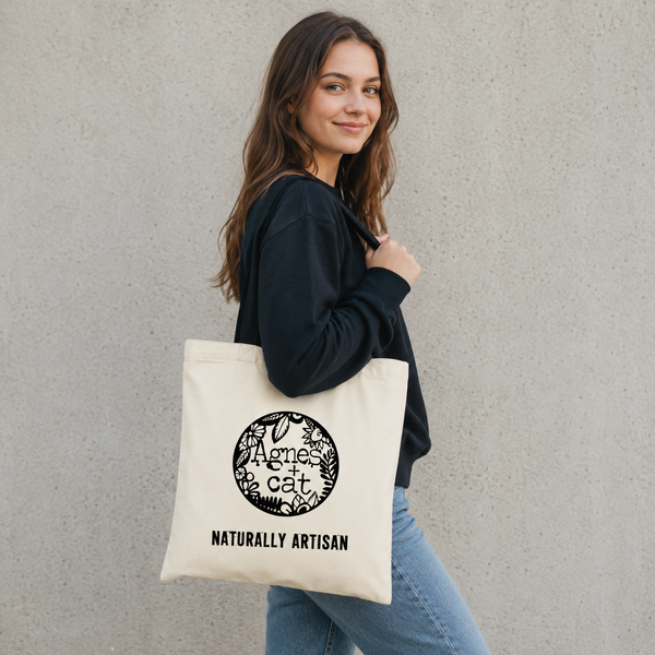 Agnes + Cat Cotton Tote Bags