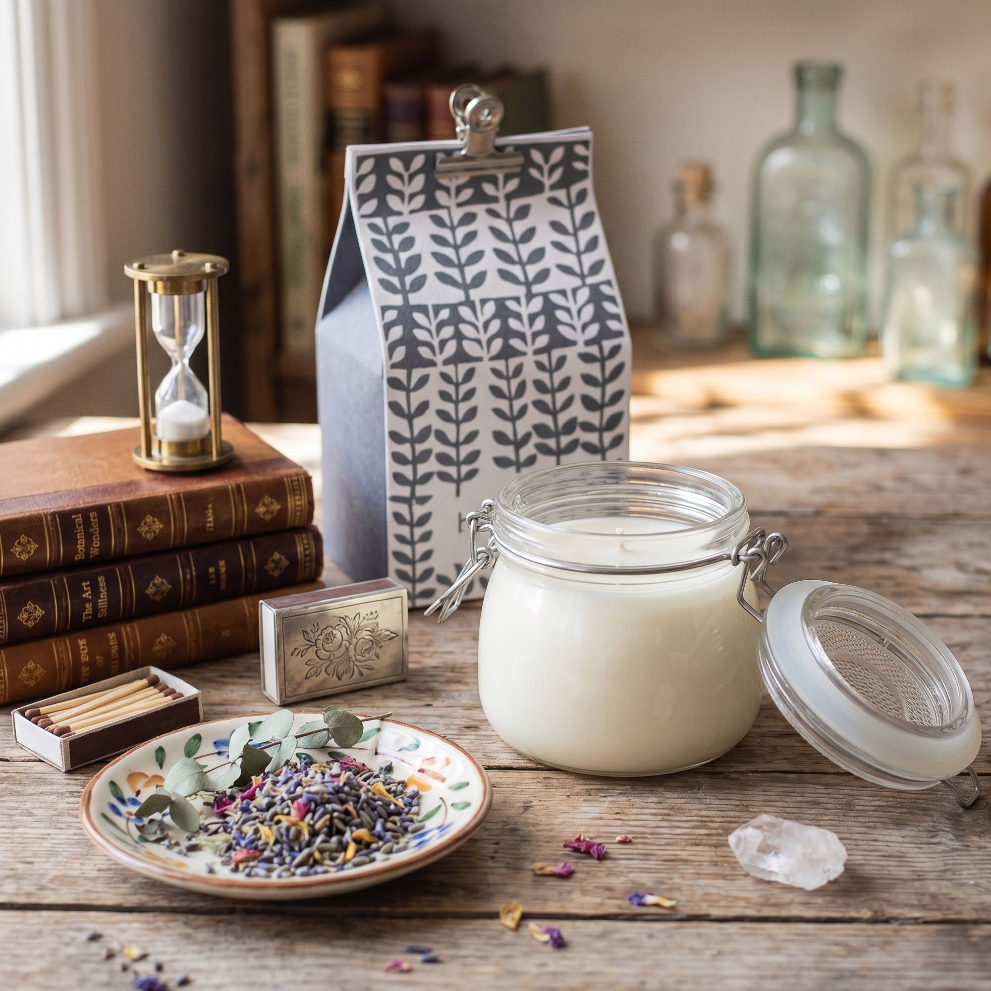 400g Gift Boxed Soy Wax Kilner Jar Candles