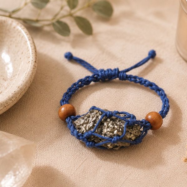 Crystal Gemstones Bracelet Cords