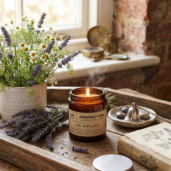 Aromatherapy Soy Wax Candles - 200g