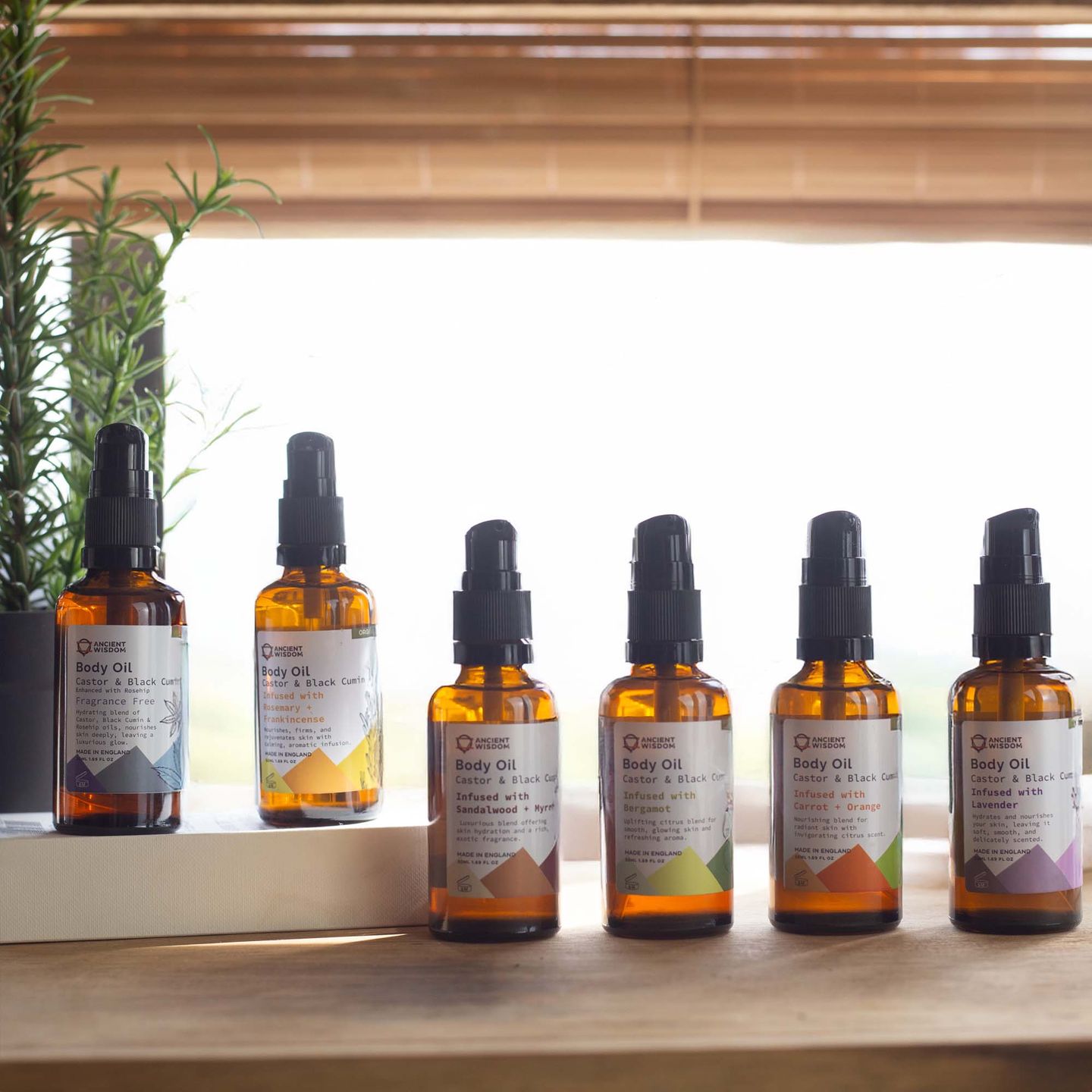 Ancient Wisdom Organic Body Oils