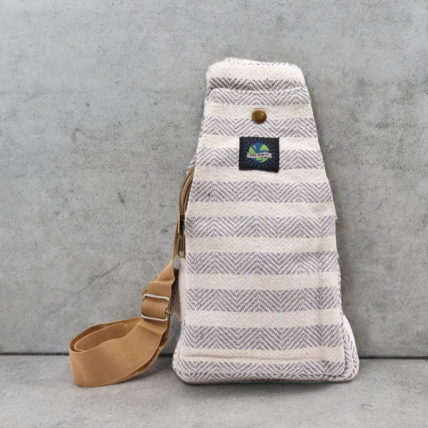 Natural Cotton Cross-Body Bags