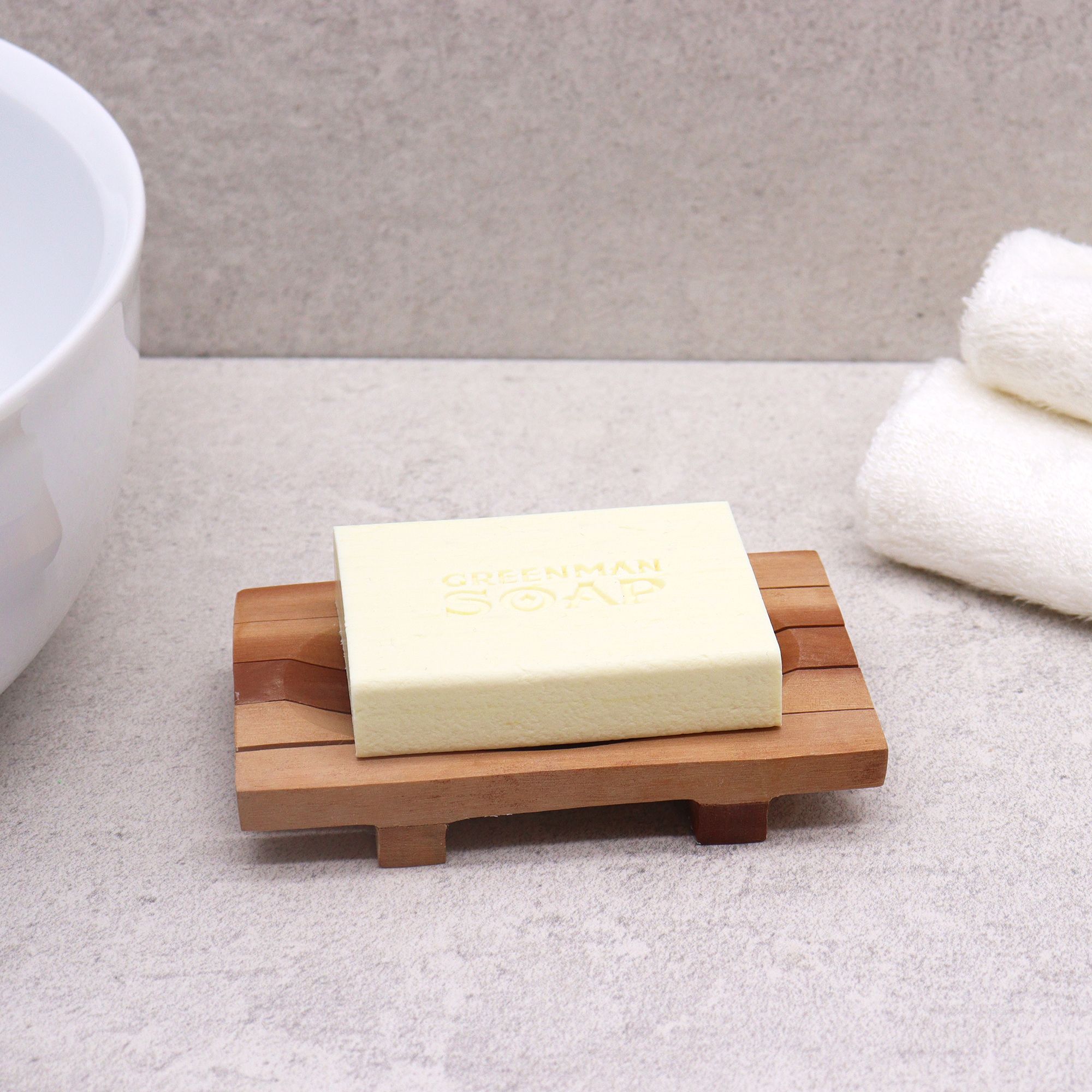 Handcrafted Naseberry Wood Soap Dishes & Trays