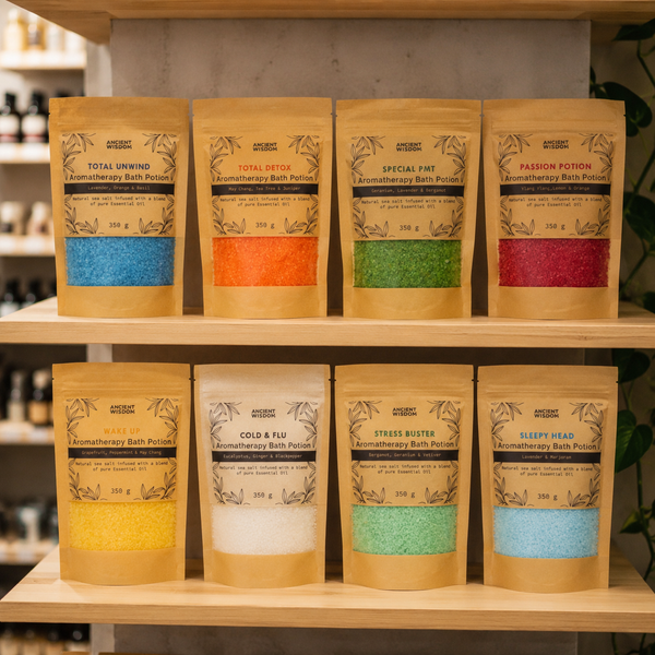 Aromatherapy Bath Potion in Kraft Bag 350g