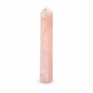 Gemstone Six Face Obelisk Points approx 17cm - Rose Quartz