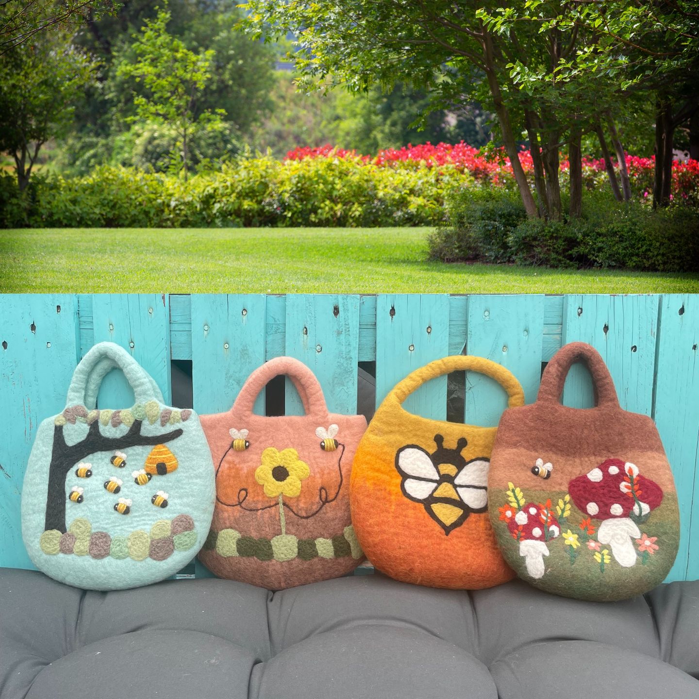 Water Felted Bags