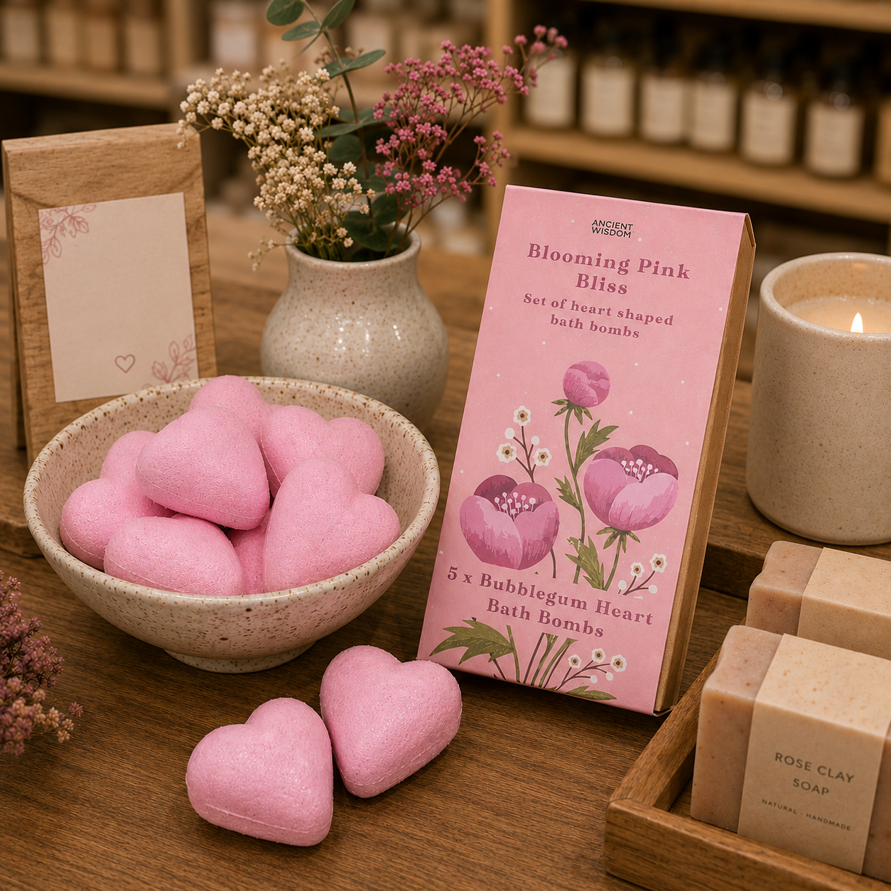 Heart Bath Bomb Gift Sets