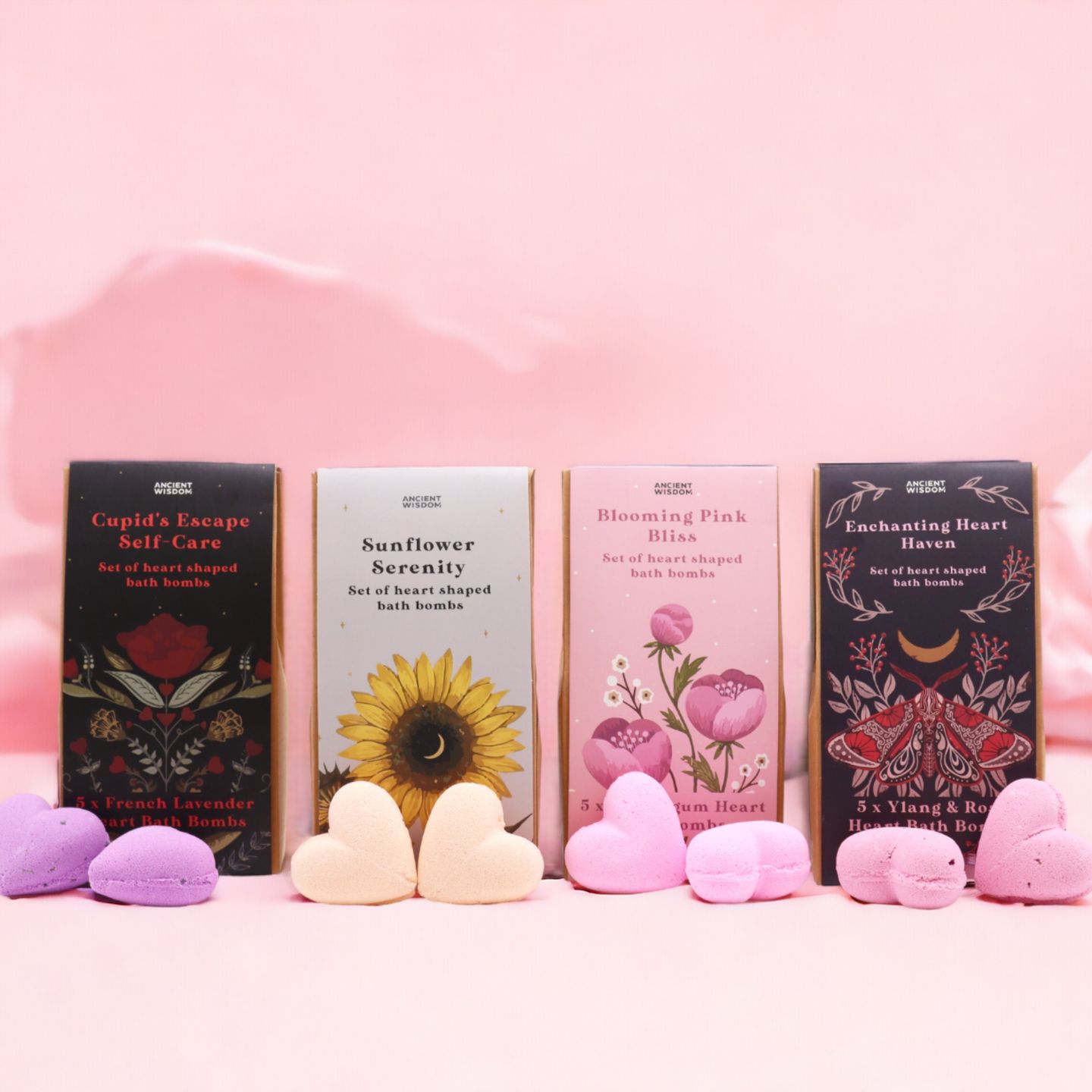 Heart Bath Bomb Gift Sets