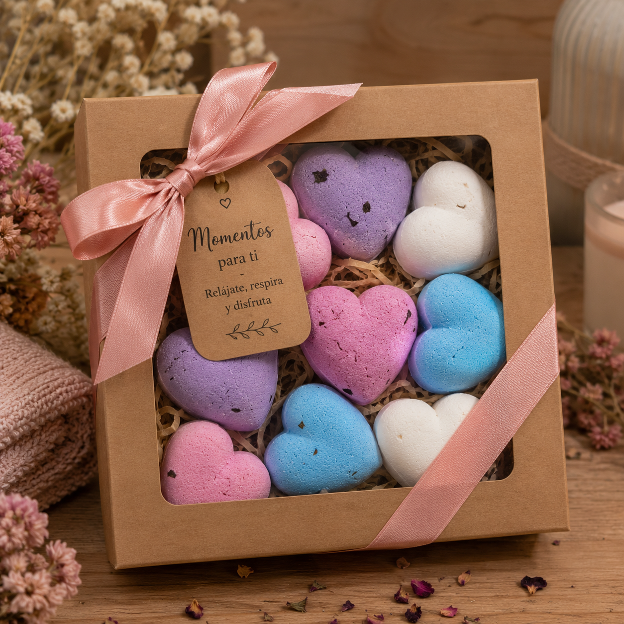 Love Heart Bath Bomb 70 g