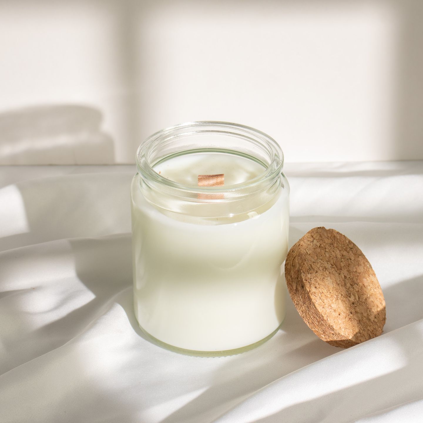 Unlabelled Wood Wick Soy Candles
